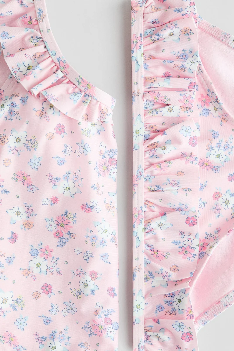 اتش اند ام طقم بيكيني بحواف مكشكشه